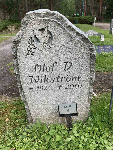 Hautatunnus: SK U    12