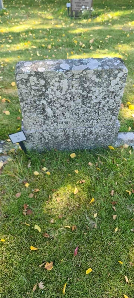 Grave number: M B   68
