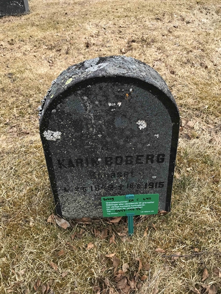 Grave number: KA C   640