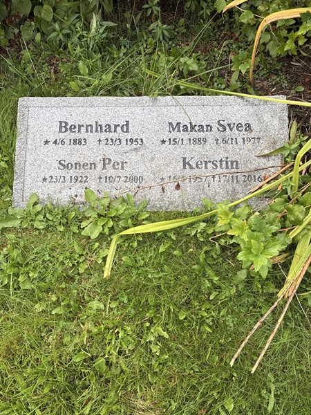 Grave number: 1 G    96