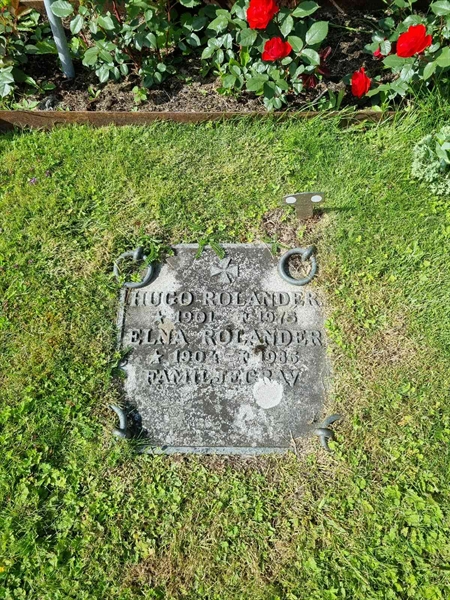 Grave number: 1 01  287