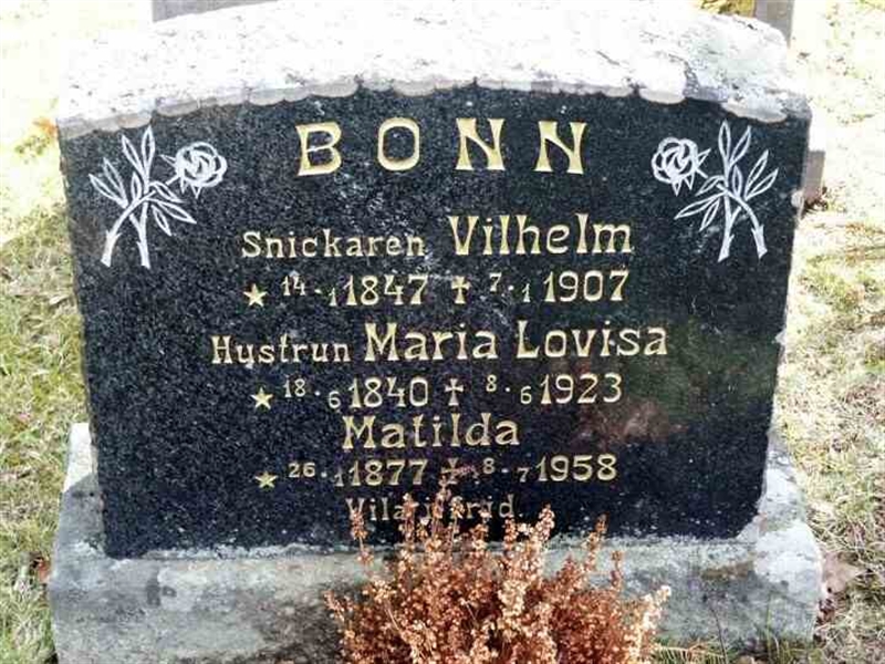 Grave number: 1 GF 03    134