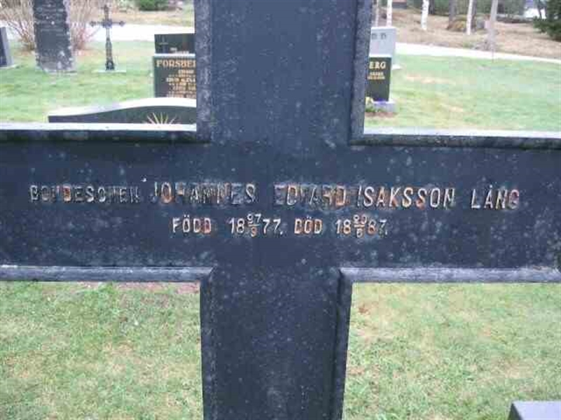 Grave number: 1 GB2 05     38