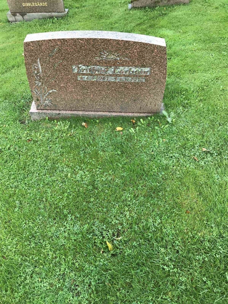 Grave number: B 01   189