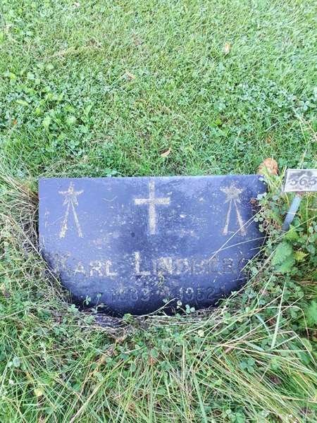 Gravnummer: NK A A   363