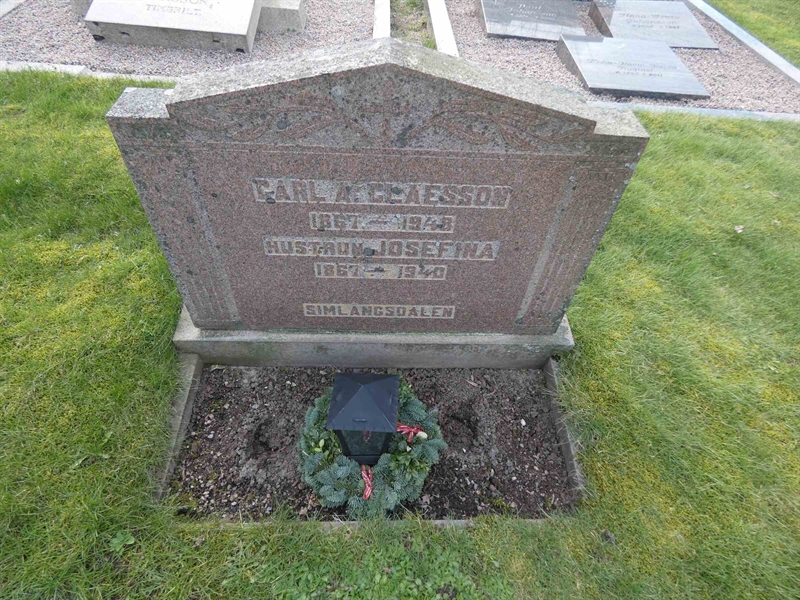 Grave number: BR G    64