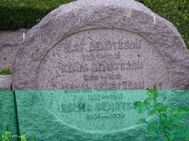 Grave number: VK M    11