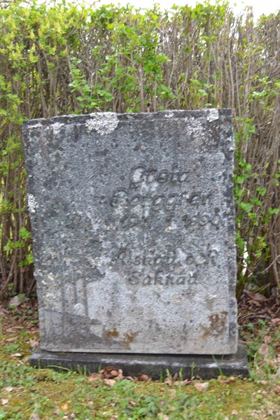 Grave number: 3 D    63
