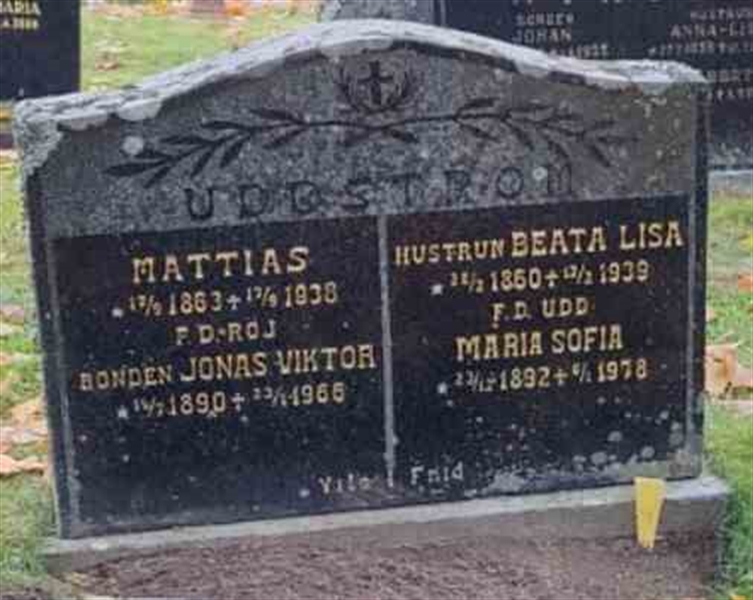 Grave number: 1 GC 02     16