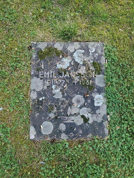 Grave number: 1 KV.1 1     5