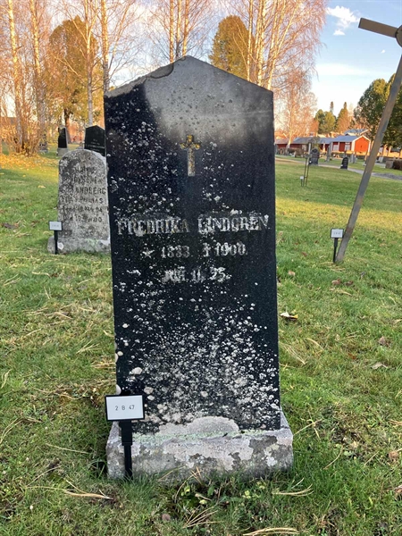 Grave number: 2 B    47