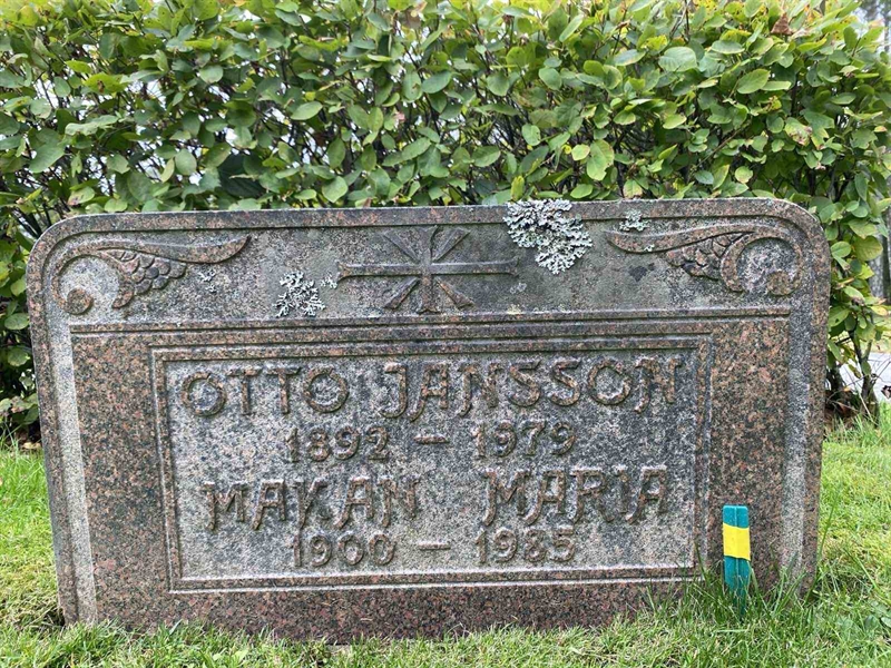 Grave number: 1 19    205, 206