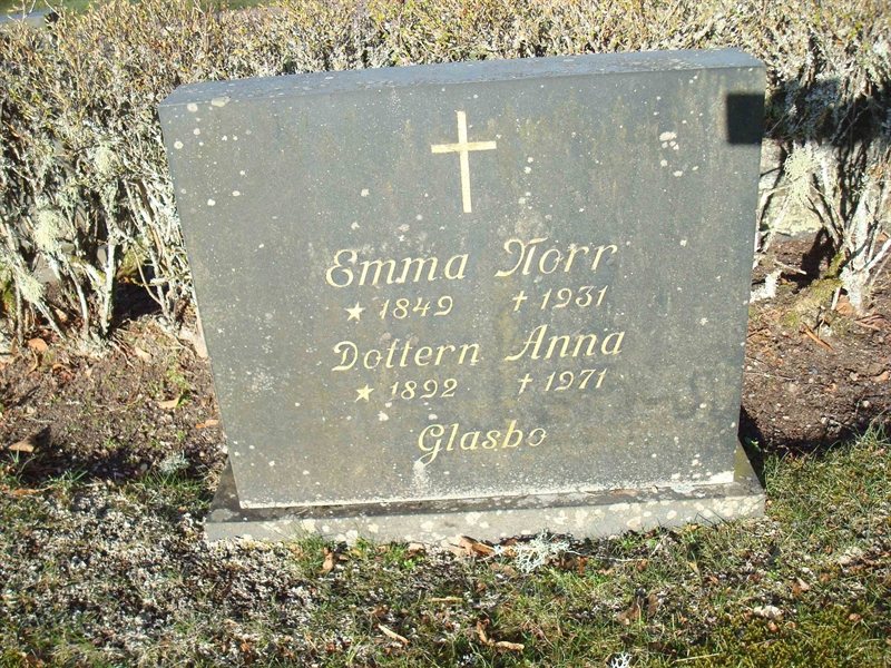 Grave number: KU 05   257, 258