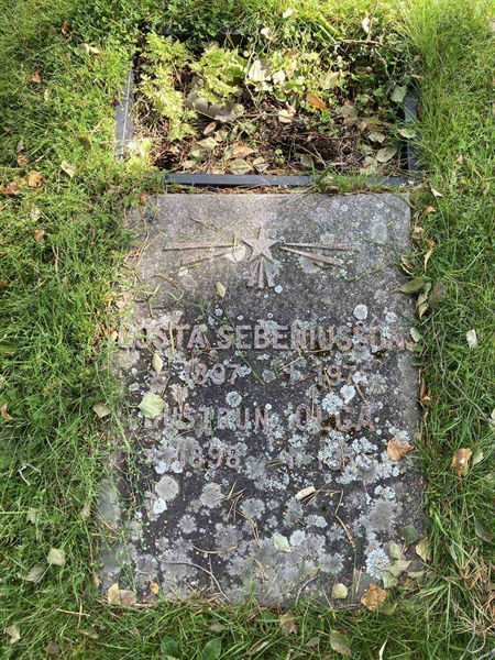 Grave number: 1 GL.7 1    54