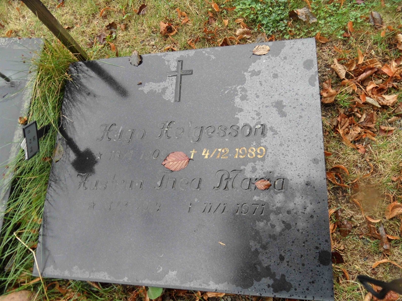 Grave number: Bo D    36