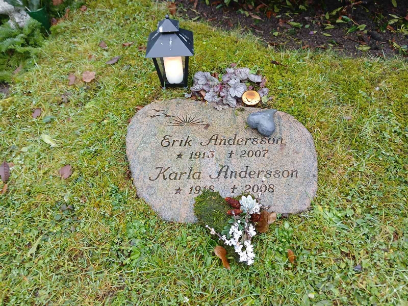 Grave number: FE K    34