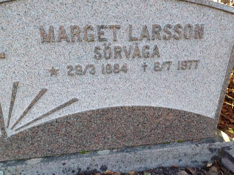 Grave number: JÄ 3 7377