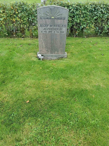 Grave number: F NYA  1707