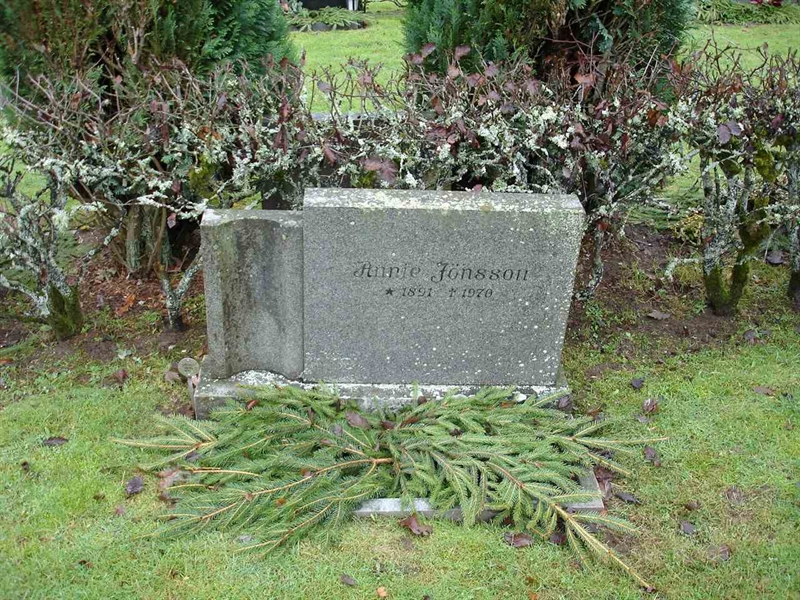Grave number: HK J   121, 122