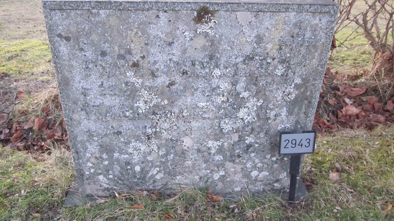 Grave number: KG H  2942, 2943