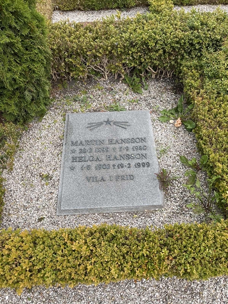 Grave number: VK III:u    25