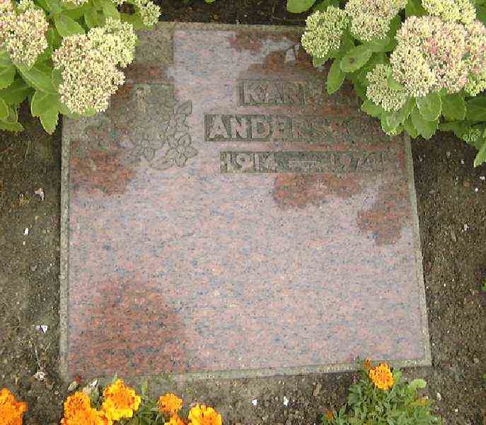 Grave number: NK XIV:u    19