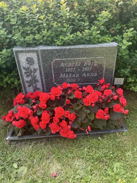 Grave number: 1 D1   100-101