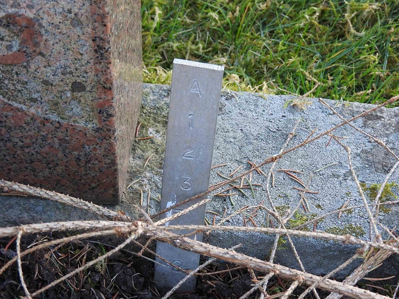 Gravnummer: BK A   123-124