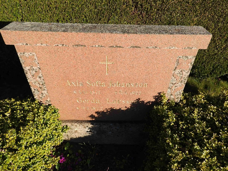 Gravnummer: BK A    86-87