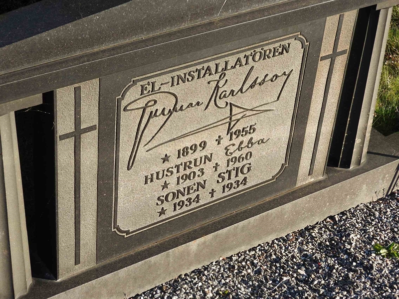 Gravnummer: BK A    74-75