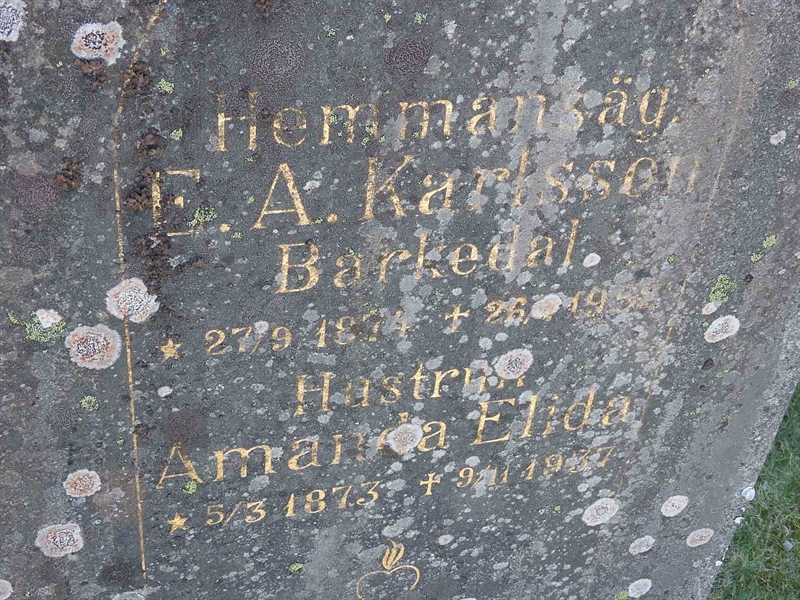 Gravnummer: BK B    67-68