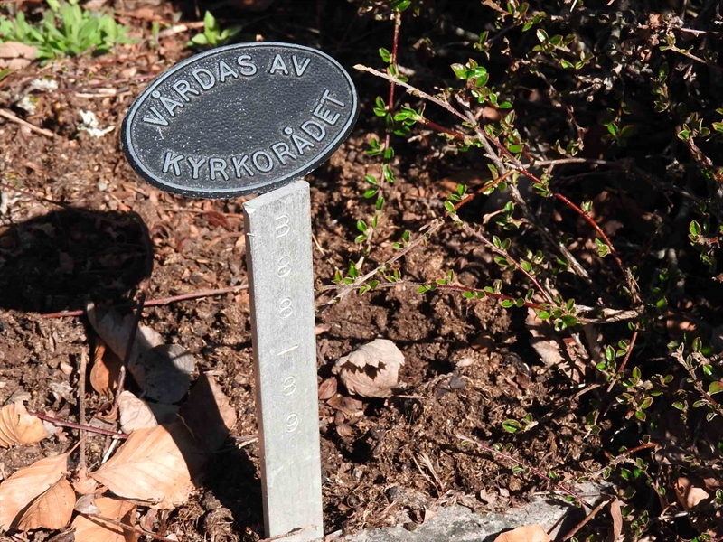 Gravnummer: BK B    88-89