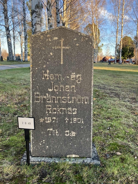 Hautatunnus: 2 B    49