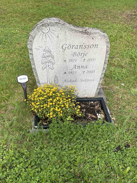 Grave number: 3   464-465