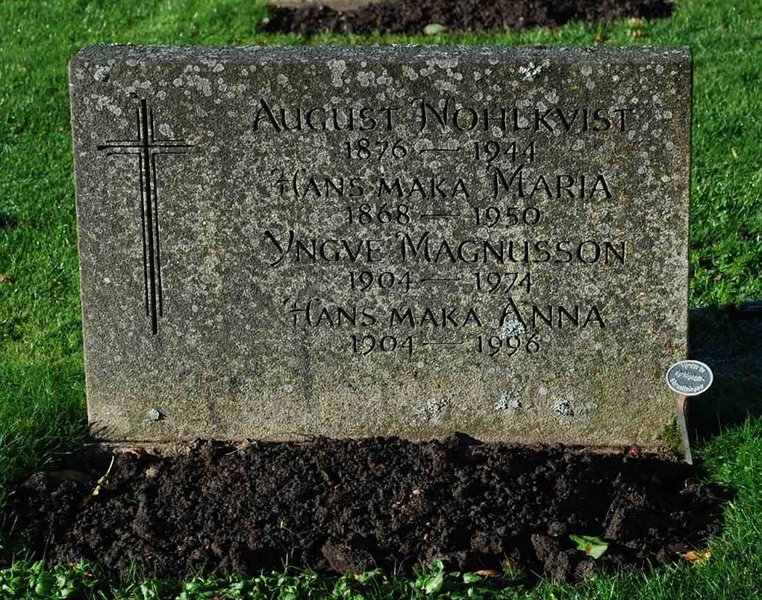 Grave number: 3 GA K    36B