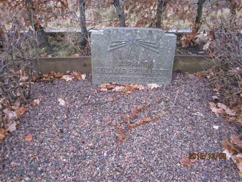 Grave number: 1 01 D    15