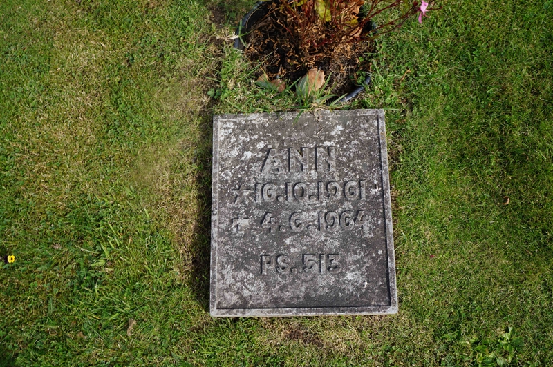 Grave number: 3 GA B   264A
