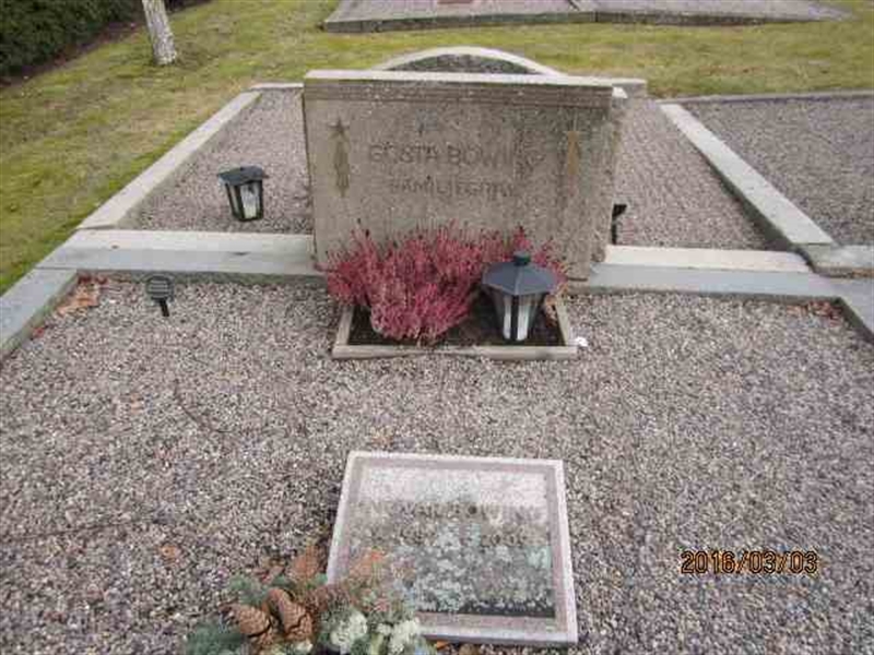 Grave number: 1 19 B     2