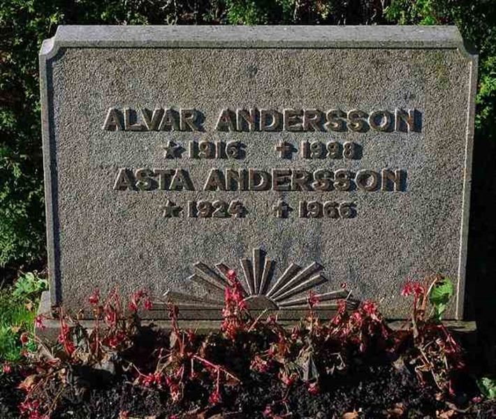 Grave number: 3 GA Å   440