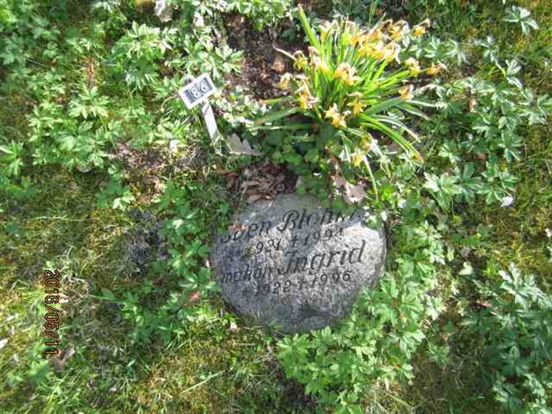 Grave number: 2 UL    86