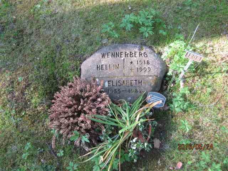 Grave number: 2 UL  1208