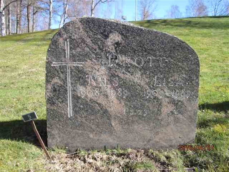 Grave number: 2 MAR     5
