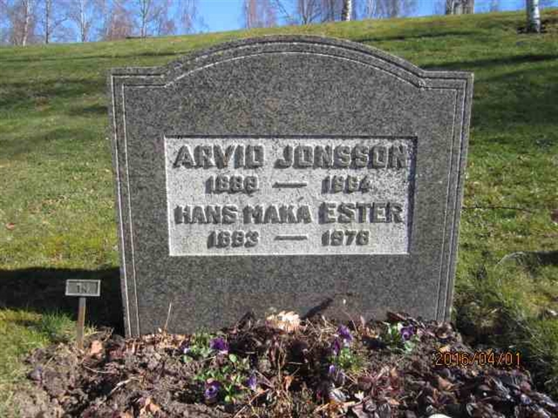 Grave number: 2 MAR    14