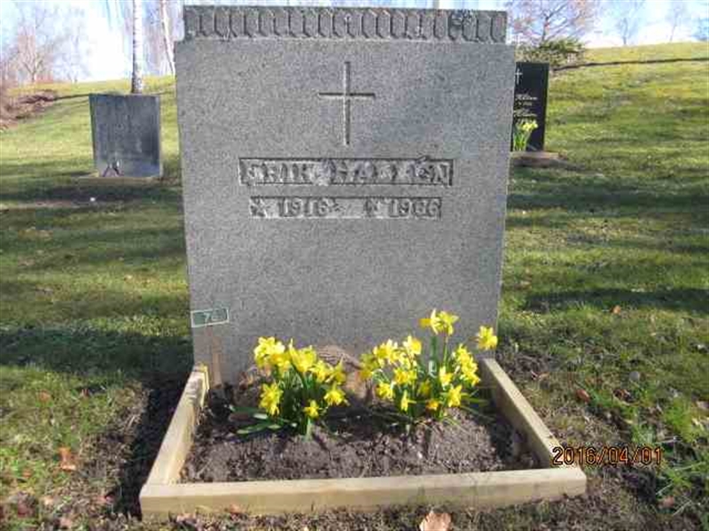 Grave number: 2 MAR    76