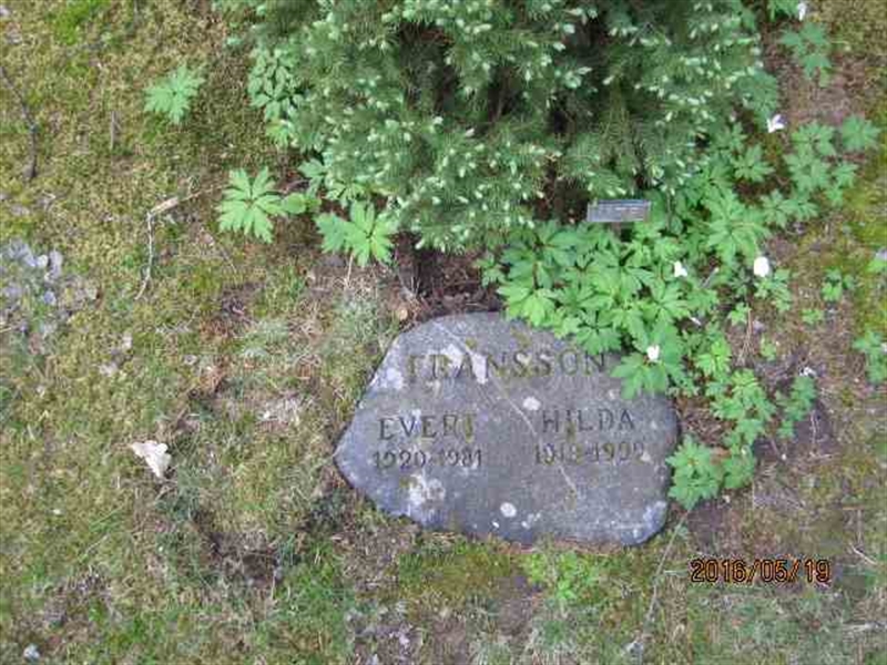 Grave number: 2 UL  1179
