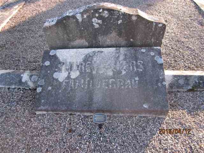 Grave number: 1 16 B    16