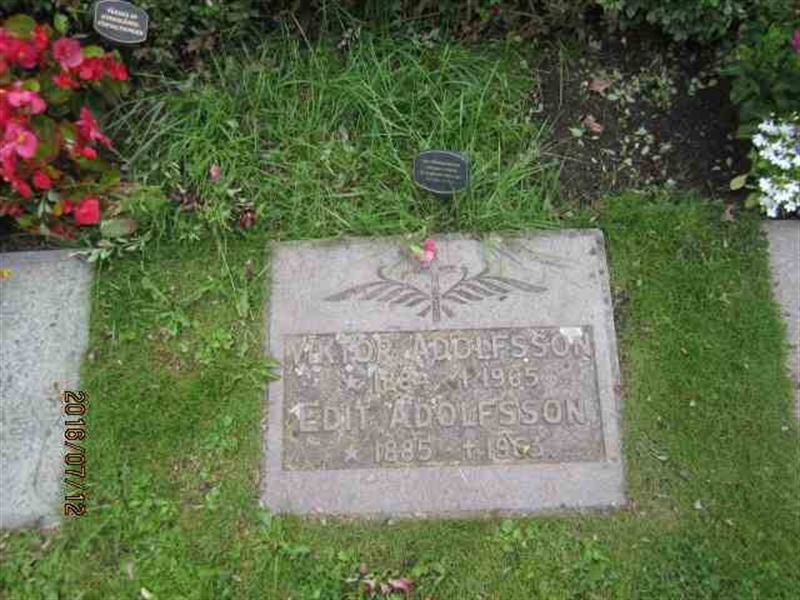 Grave number: 1 UL    84