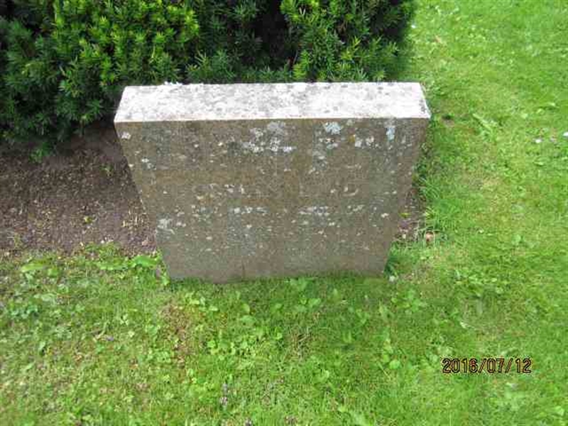 Grave number: 1 UL   124