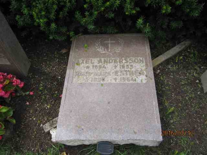 Grave number: 1 UL   120