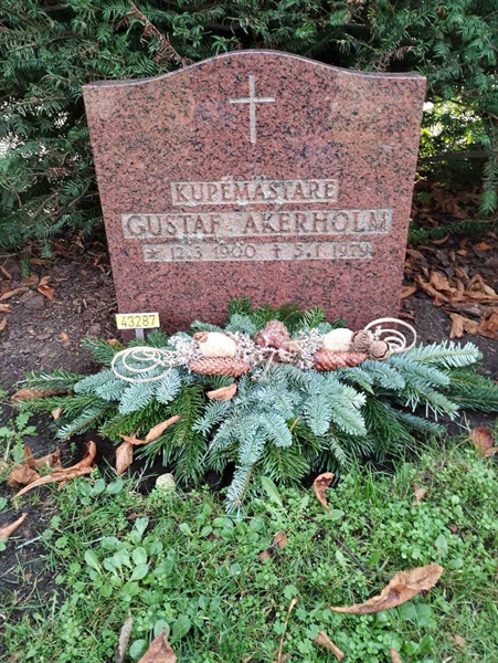 Grave number: Ö U10    87